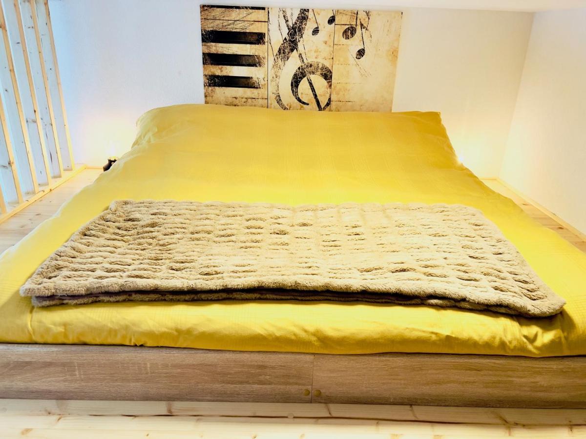 Chic Small New Apartment Up To 4 People, Pets Allowed 朗斯 外观 照片